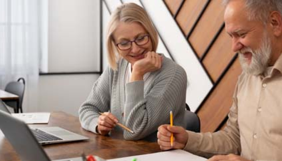 A client meeting with the same Will Writing Services Wiltshire advisor over time, highlighting long-term support and service continuity